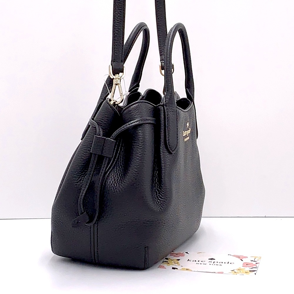 Kate Spade Dumpling Small Satchel Bag in Black color - Picture 4 of 16